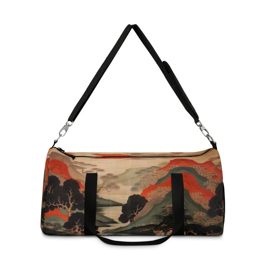 Japanese Tapestry Duffel Bag: Embrace the Artistic Splendor