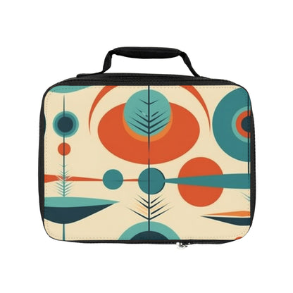 Iconic Charm: Vintage-Inspired Midcentury Modern Lunch Bag