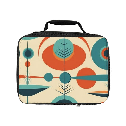 Iconic Charm: Vintage-Inspired Midcentury Modern Lunch Bag