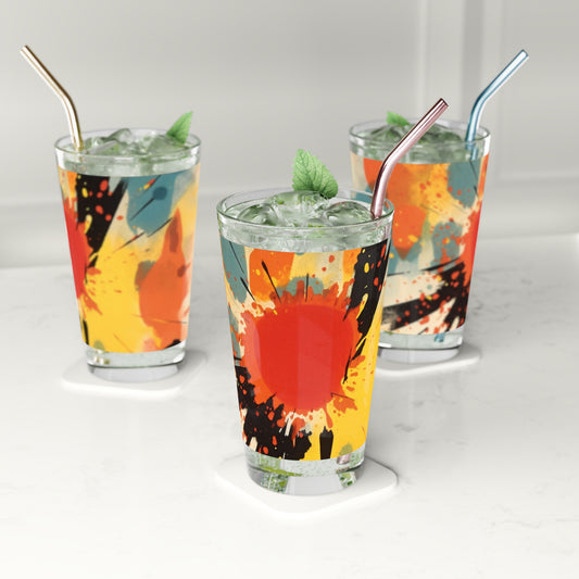Ethereal Eruption Pint Glass