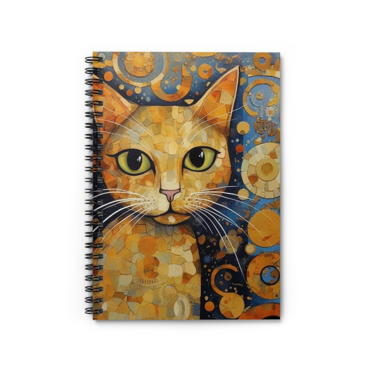 Vienna Secession Awakening: Klimt-Inspired Spiral Notebook