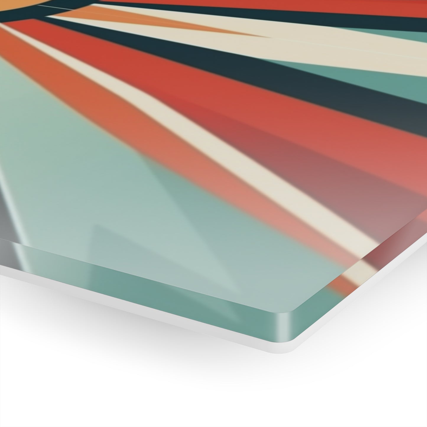 Starburst Acrylic Prints in Atomic Age and Midcentury Modern Design