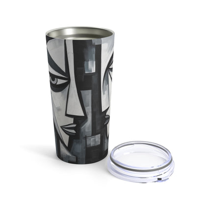 Cubist Paintings Tumbler: Captivating Brush Strokes in Every Refreshing Drink