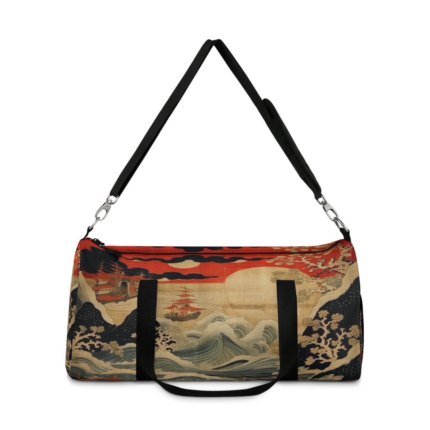 Japanese Tapestry Duffel Bag: Embrace the Artistic Splendor