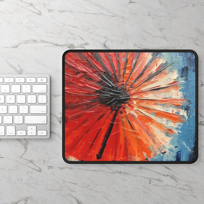 Umbrella Painting Gaming Mouse Pad: Channel Your Inner Artist with Abstract Oil Paint