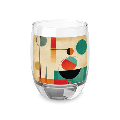 Modern Geometric Simplicity: Minimalist Whiskey Glass for Contemporary Home Decor