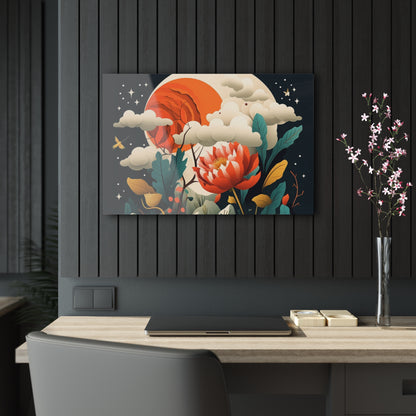 Retro Chic: Atomic Age-Inspired Acrylic Prints with Midcentury Modern Design and 1960s Fashion