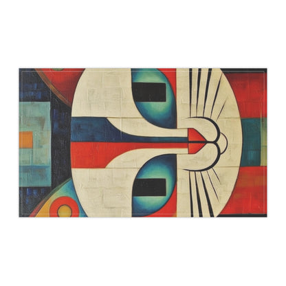 Artistic Vintage Vibes: Picasso-Inspired Midcentury Modern Kitchen Towel for Retro Fashion