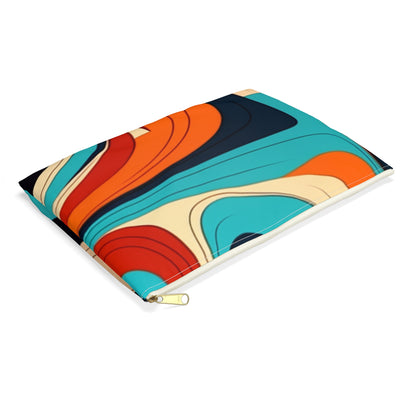Midcentury Abstractions: Abstract-Inspired Accessory Pouch