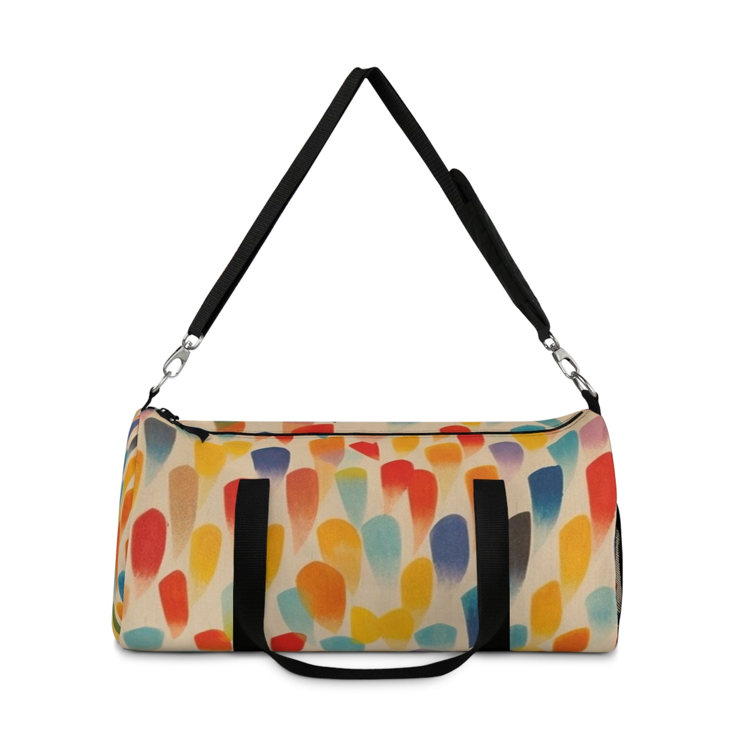 Energetic Brush Strokes Duffel Bag