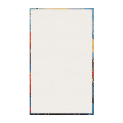 Kitchen Towel Paradise: Abstract Poppy Artwork and Flower Drawings