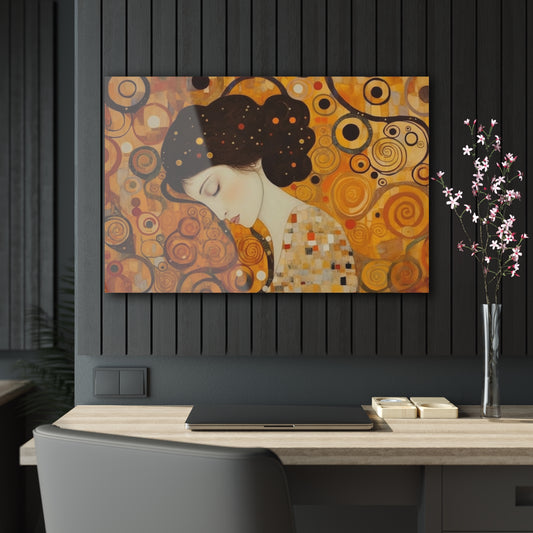 Gustav Klimt Inspired Acrylic Prints: A Tribute to the Iconic Art of the Vienna Secession
