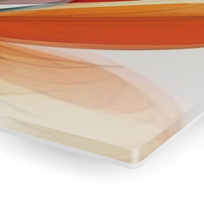 Floral Blossom: Atomic Age Acrylic Prints with Midcentury Modern Design and Flower Drawings