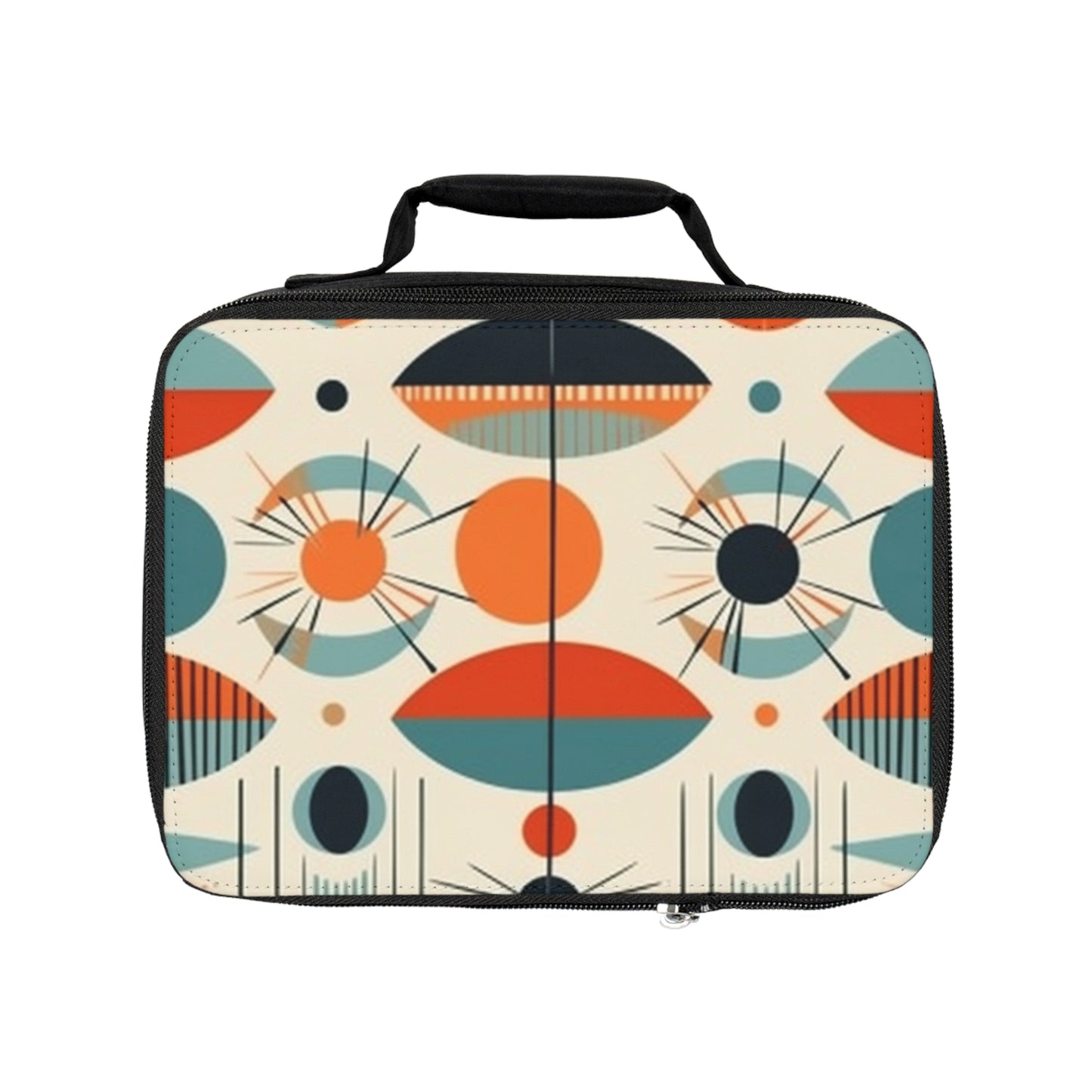 Midcentury Modern Artistry: Abstract Art-Inspired Lunch Bag