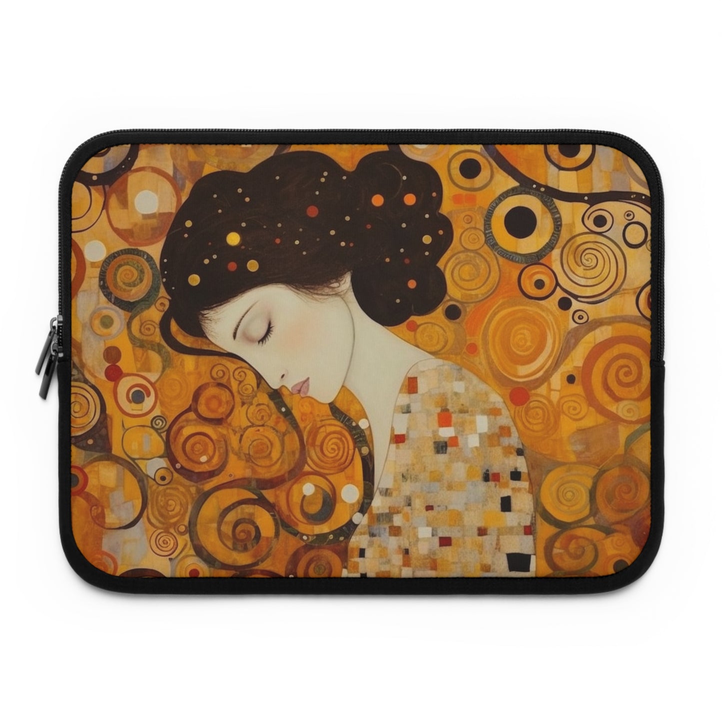 Gustav Klimt Inspired Laptop Sleeve: A Tribute to the Iconic Art of the Vienna Secession