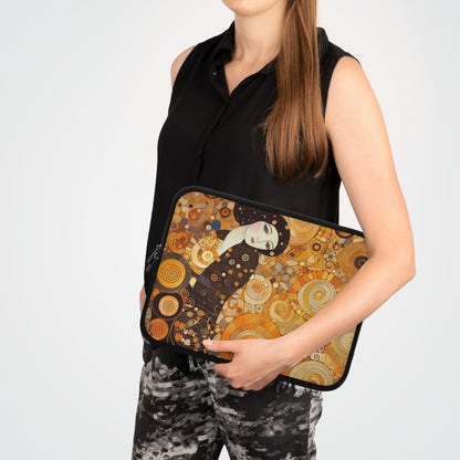 Sensual Symmetry: Laptop Sleeve Embodying the Essence of Symbolism in 19th Century Art