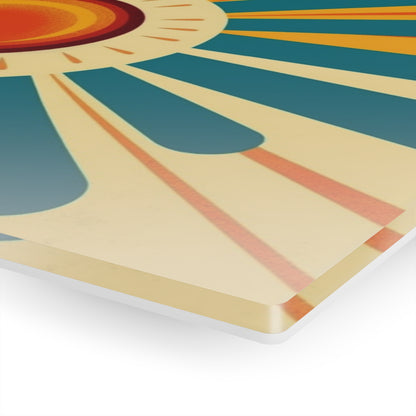 Atomic Age Sunshine: Midcentury Modern Sun Acrylic Prints