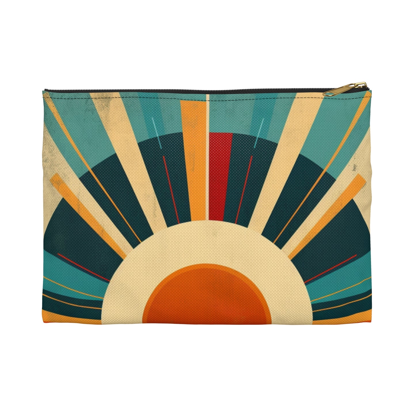 Minimalist Sunshine: Midcentury Modern Sun Accessory Pouch