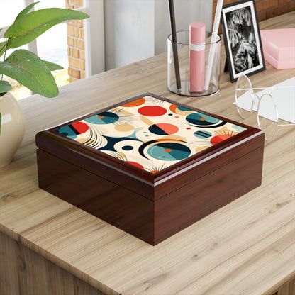 Abstract Elegance: Midcentury Modern Jewelry Box