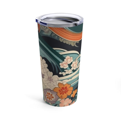 Elegant Kimono Tumbler: Embrace Japanese Artistry