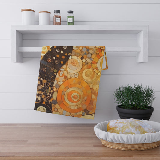 Sensual Symmetry: Kitchen Towel Embodying the Essence of Symbolism in 19th Century Art