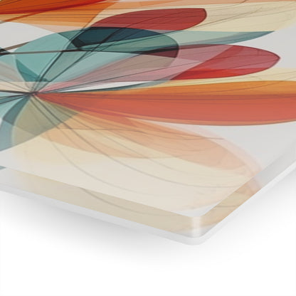 Floral Blossom: Atomic Age Acrylic Prints with Midcentury Modern Design and Flower Drawings