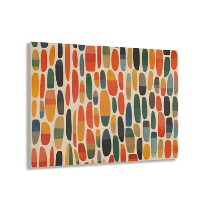 Shapeful Abstraction Acrylic Prints