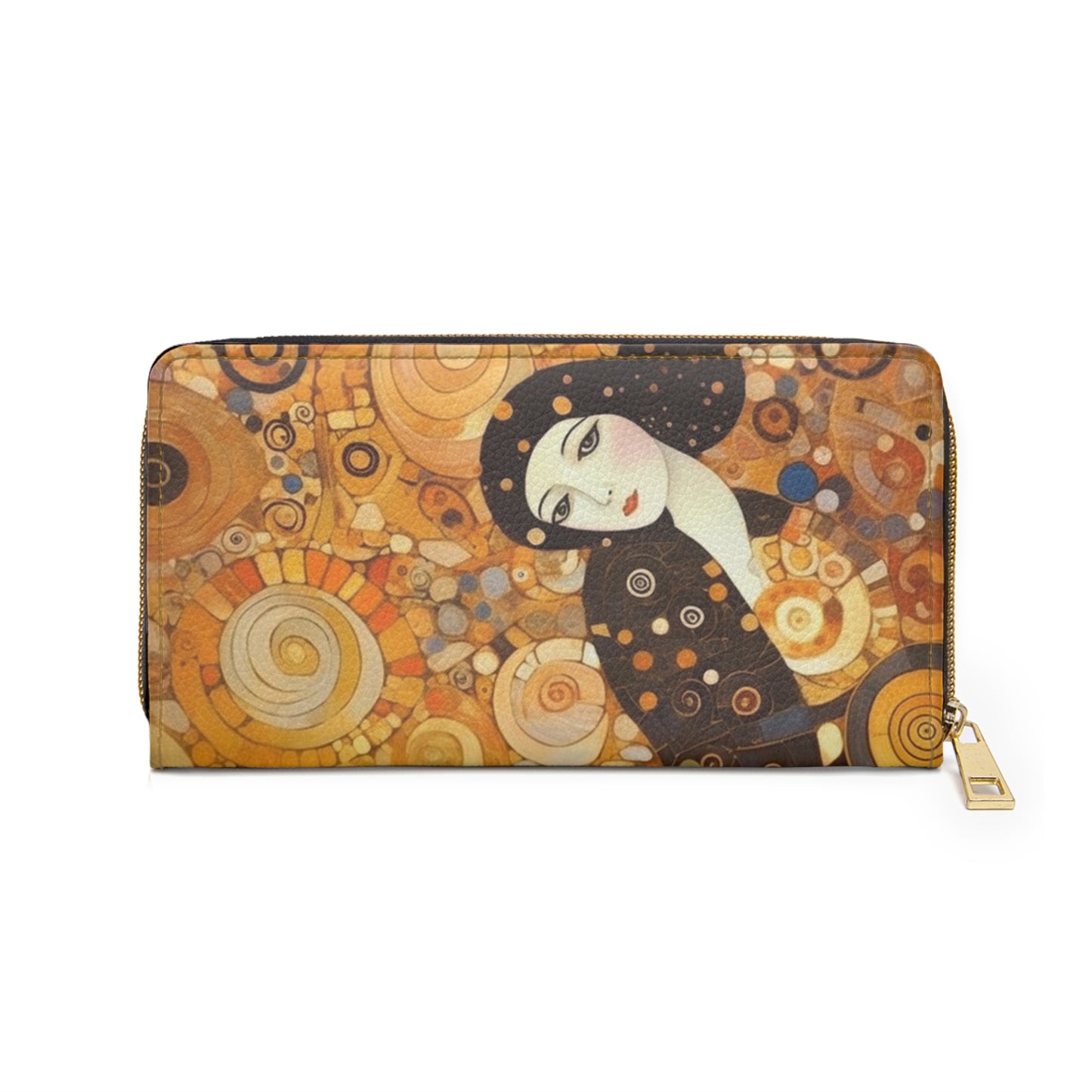 Sensual Symmetry: Zipper Wallet Embodying the Essence of Symbolism in 19th Century Art