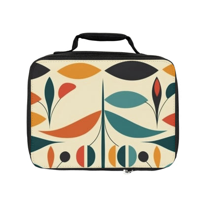 Midcentury Modern Marvel: Abstract Art-Inspired Lunch Bag