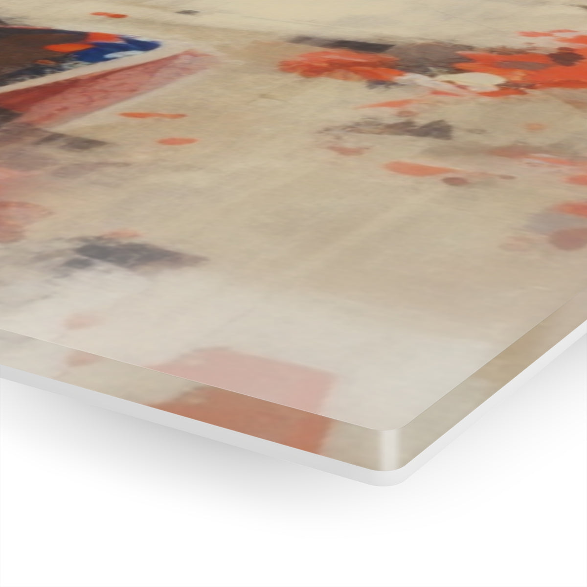 Japanese-Inspired Abstract Oil Painting Acrylic Prints: Celebrating Geisha Beauty