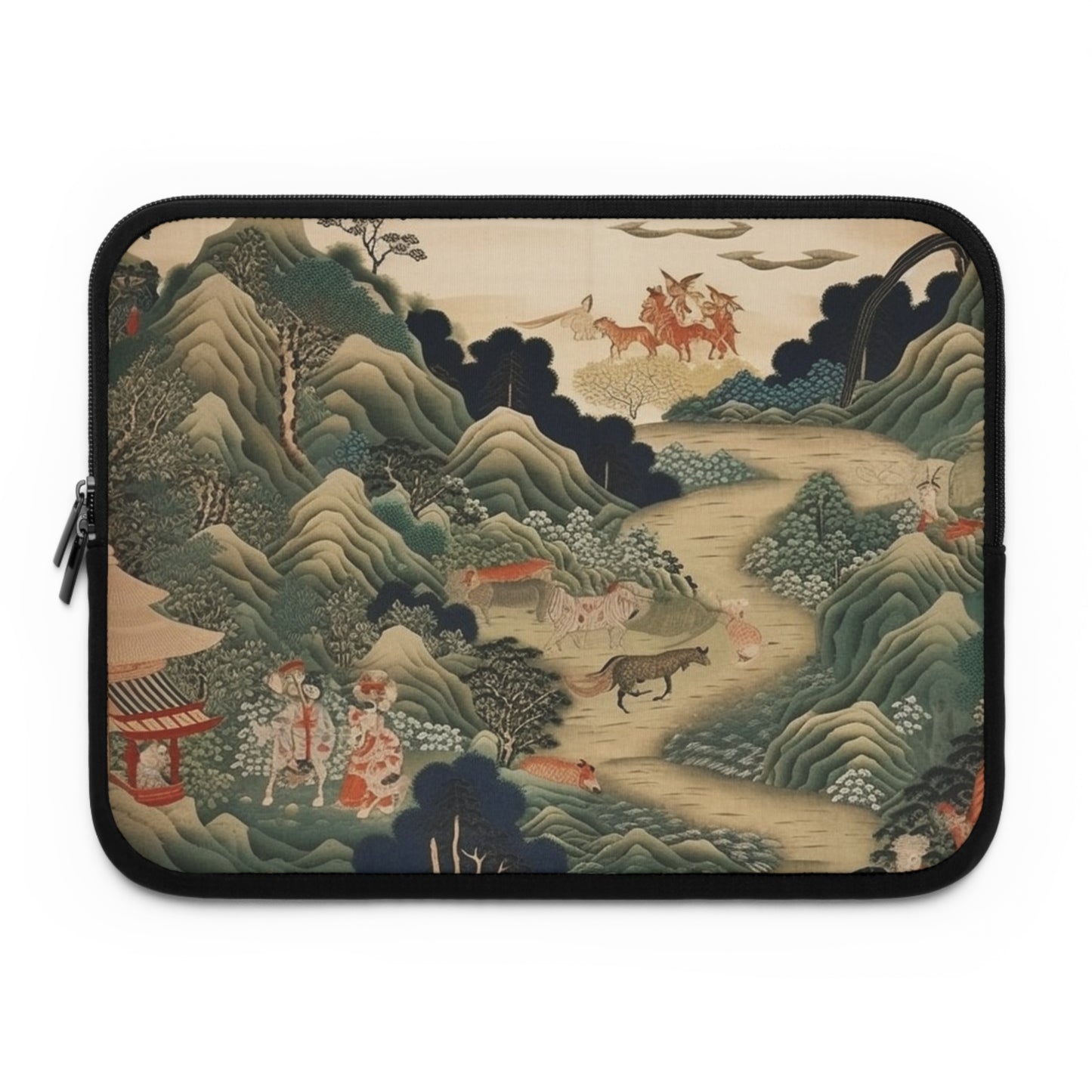 Japanese Tapestry Laptop Sleeve: Embrace the Artistic Splendor