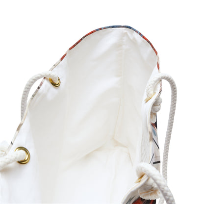 Weekender Bag with Bauhaus-Inspired Butterfly Drawing: A Harmonious Blend of Art and Functionality