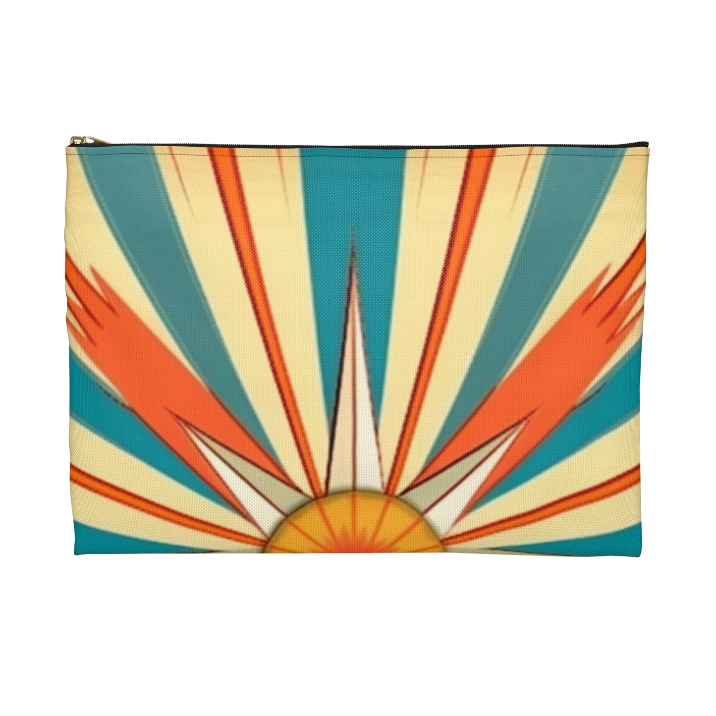 Best Midcentury Modern Starburst Candy Colored Accessory Pouch
