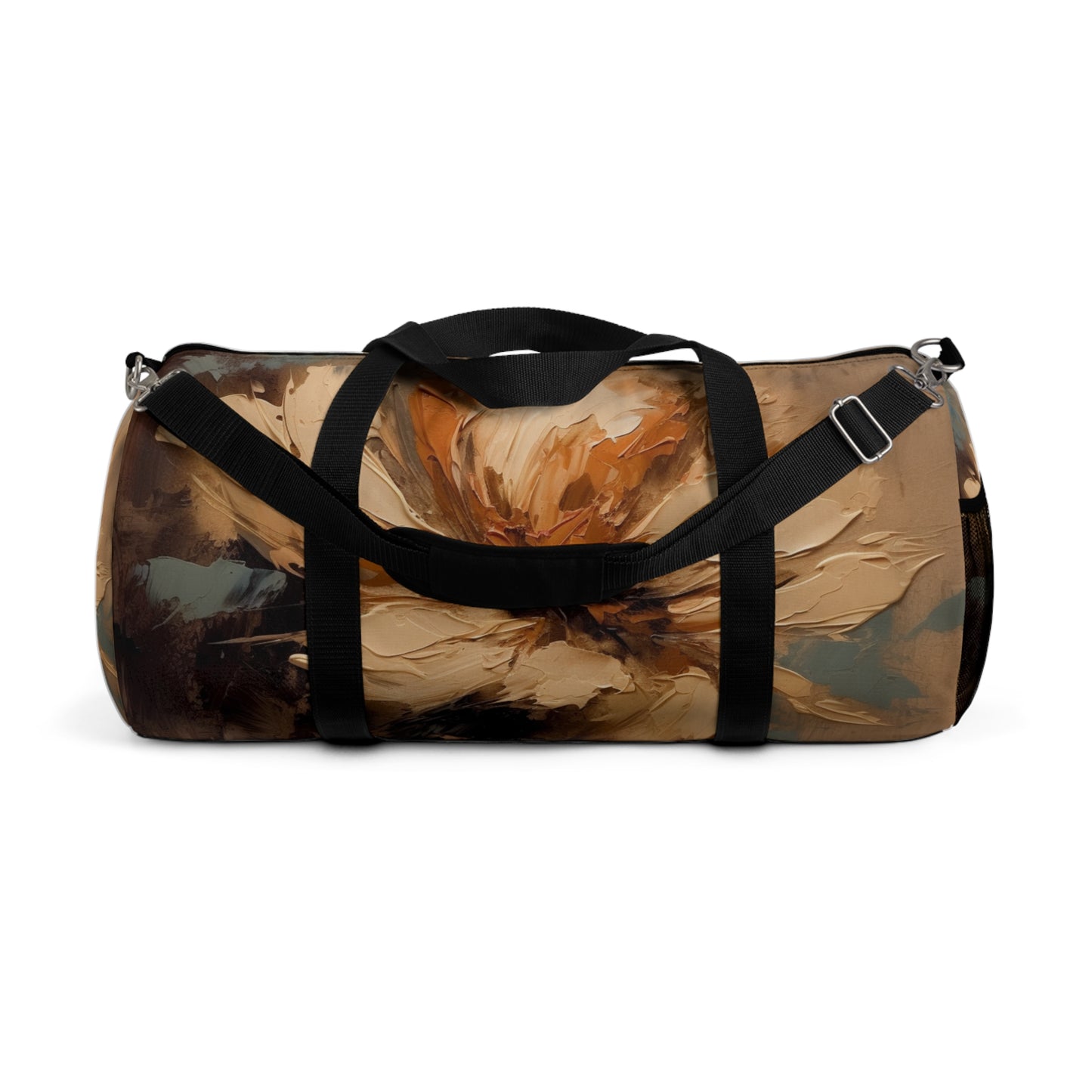 Artistic Fusion: Duffel Bag Infused with Tan Hua-Inspired Abstract Art