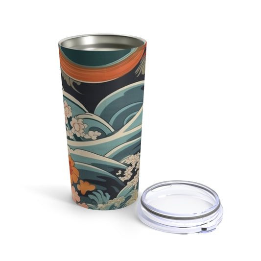 Elegant Kimono Tumbler: Embrace Japanese Artistry