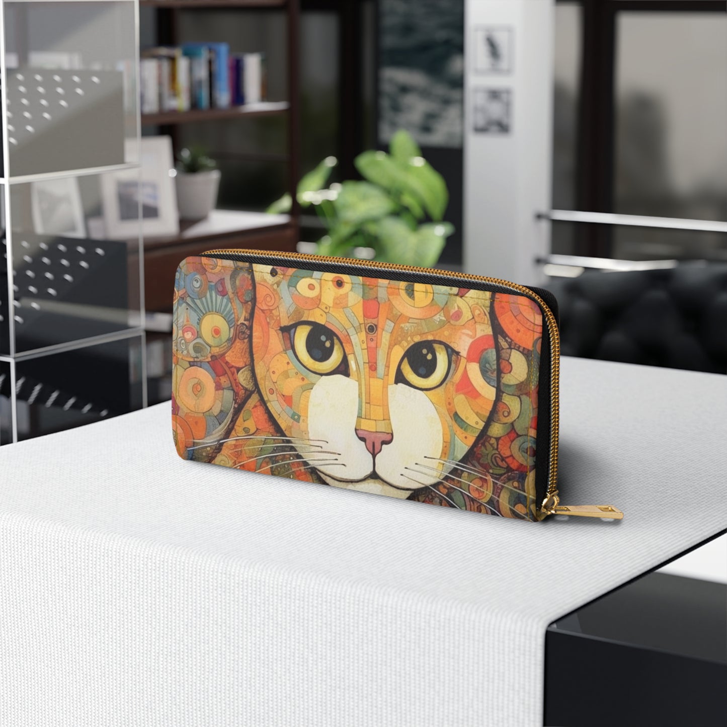 Klimt  Zipper Wallet