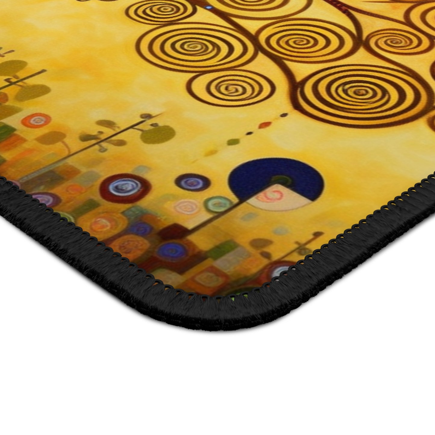 Symbolic Harmony: Gustav Klimt Tree of Life Gaming Mouse Pad, Embrace Artistic Elegance