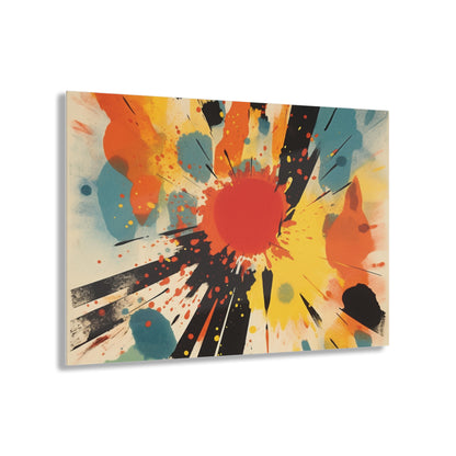 Cosmic Fusion: Abstract Art Acrylic Prints