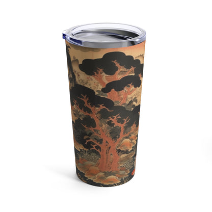 Symbolic Harmony: Gustav Klimt Tree of Life Tumbler, Embrace Artistic Elegance