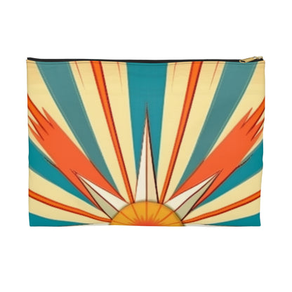 Best Midcentury Modern Starburst Candy Colored Accessory Pouch
