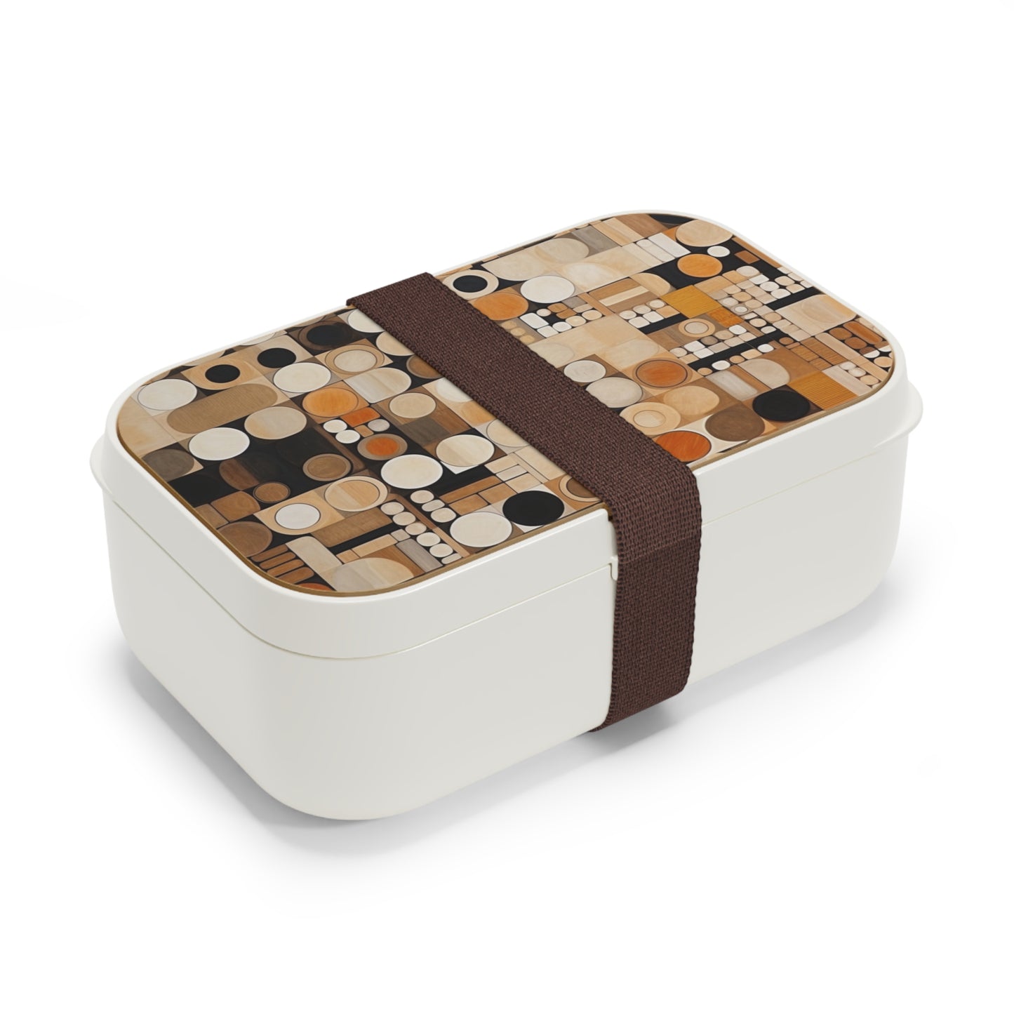 Earthy Elegance: Geometric Bento Box