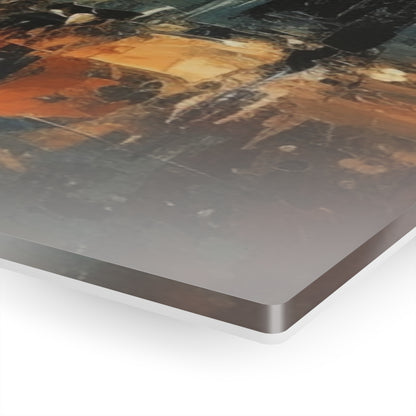 Acrylic Prints with Paris Skyline: A Brush Stroke of Midnight Charm