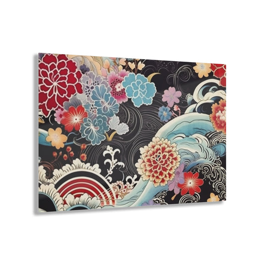 Authentic Japanese Kimono Acrylic Prints: Embrace Tradition