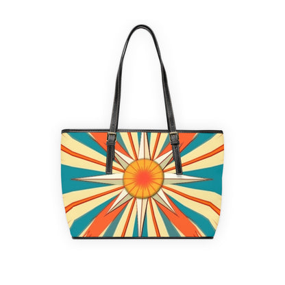 Minimalist Elegance: Contemporary Starburst Candy Colored PU Leather Shoulder Bag