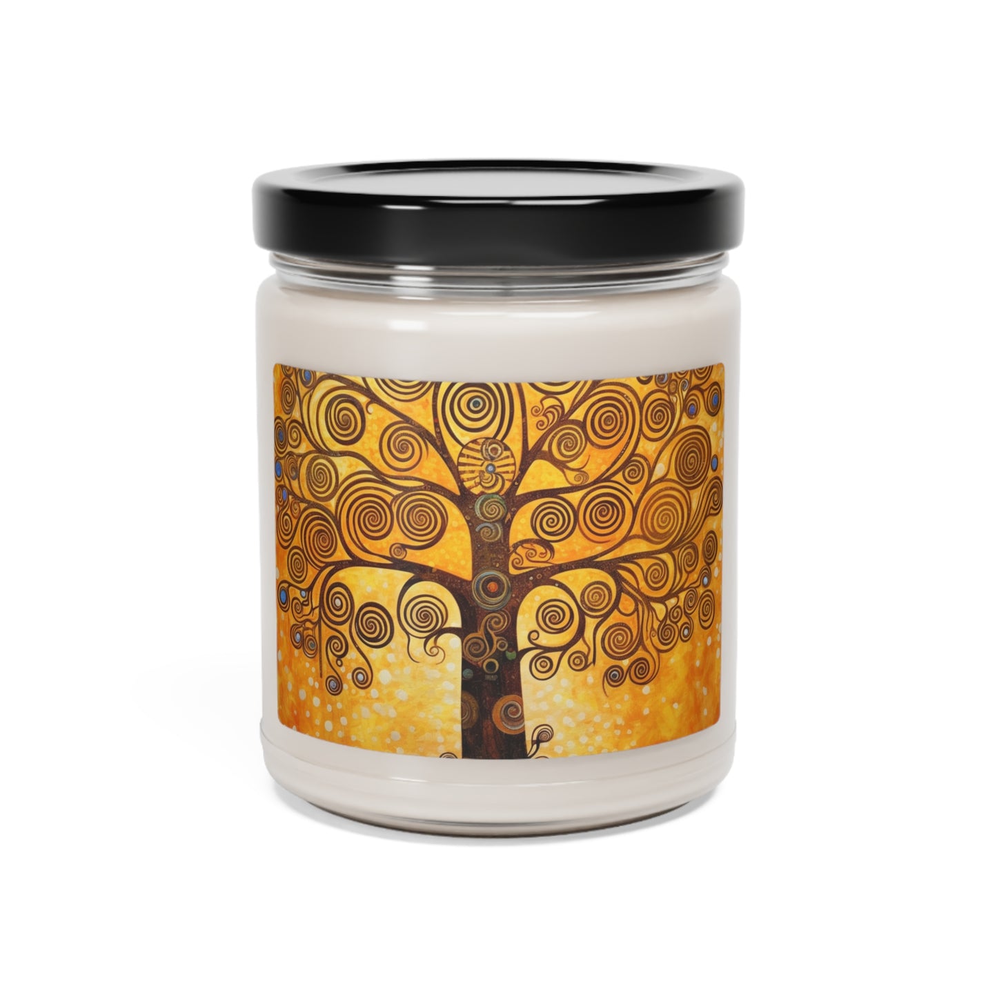 The Tree of Life Scented Soy Candle: A Modern Art Tribute to Gustav Klimt