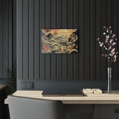 Artistic Fusion - Japanese Tapestry Meets the Perfect Acrylic Prints
