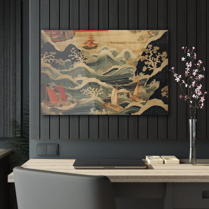 Artistic Fusion - Japanese Tapestry Meets the Perfect Acrylic Prints