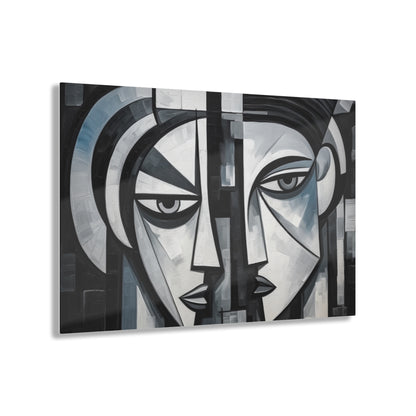 Cubist Paintings Acrylic Prints: Captivating Brush Strokes