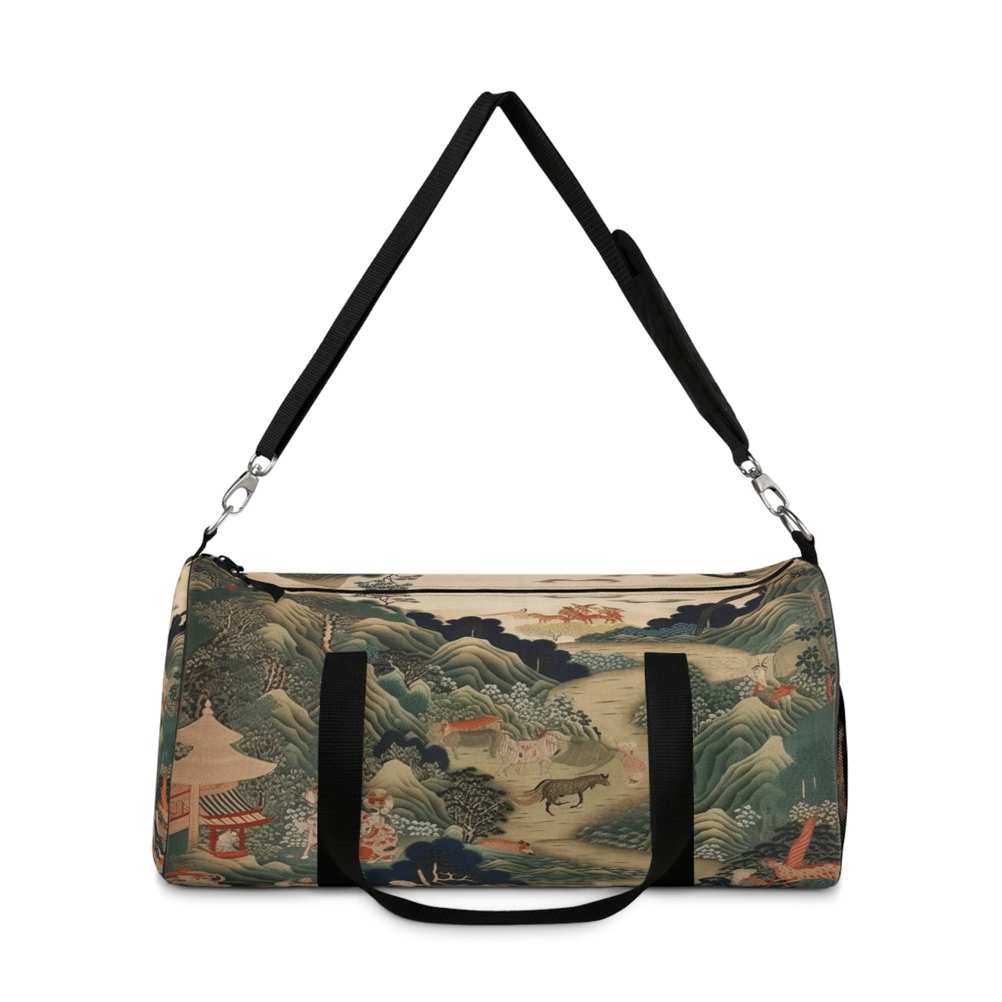 Japanese Tapestry Duffel Bag: Embrace the Artistic Splendor