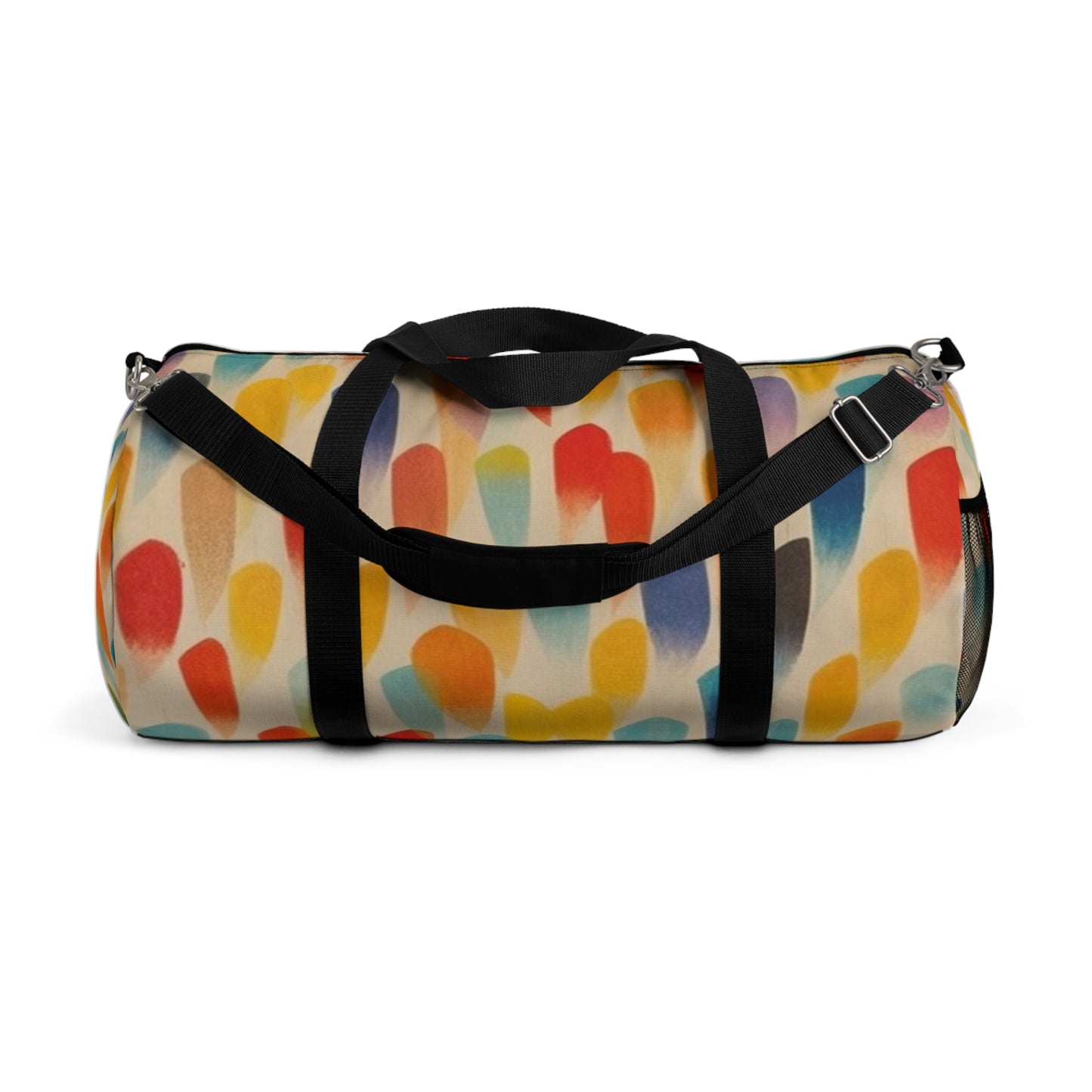 Energetic Brush Strokes Duffel Bag